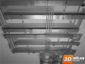 Ceiling Decoration Skp Files